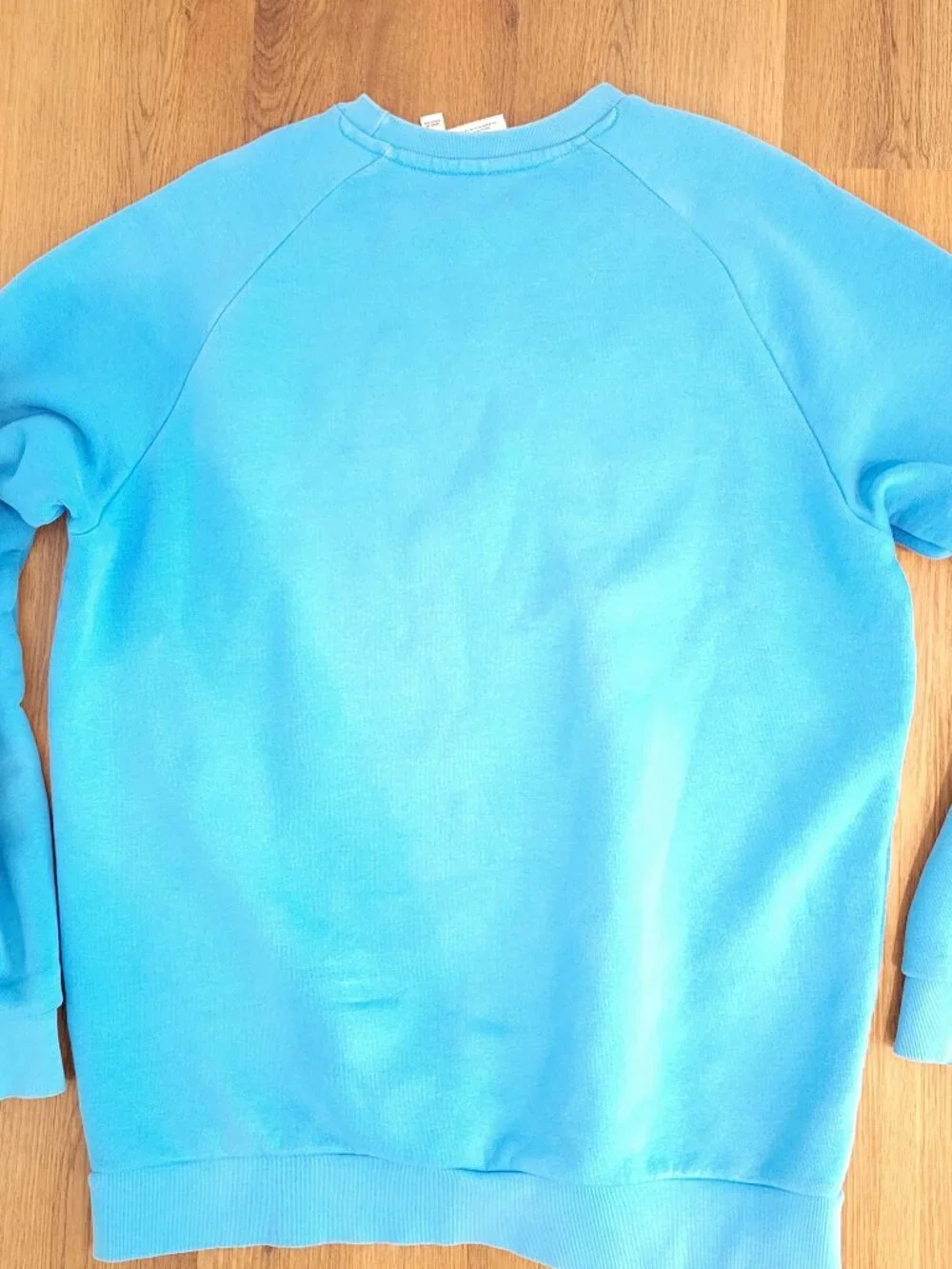 Adidas Originals Trefoil Crewneck Sweatshirt Aqua Blue Large
